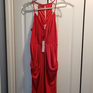 BCBGeneration size M, red knee length cocktail dress, NWT